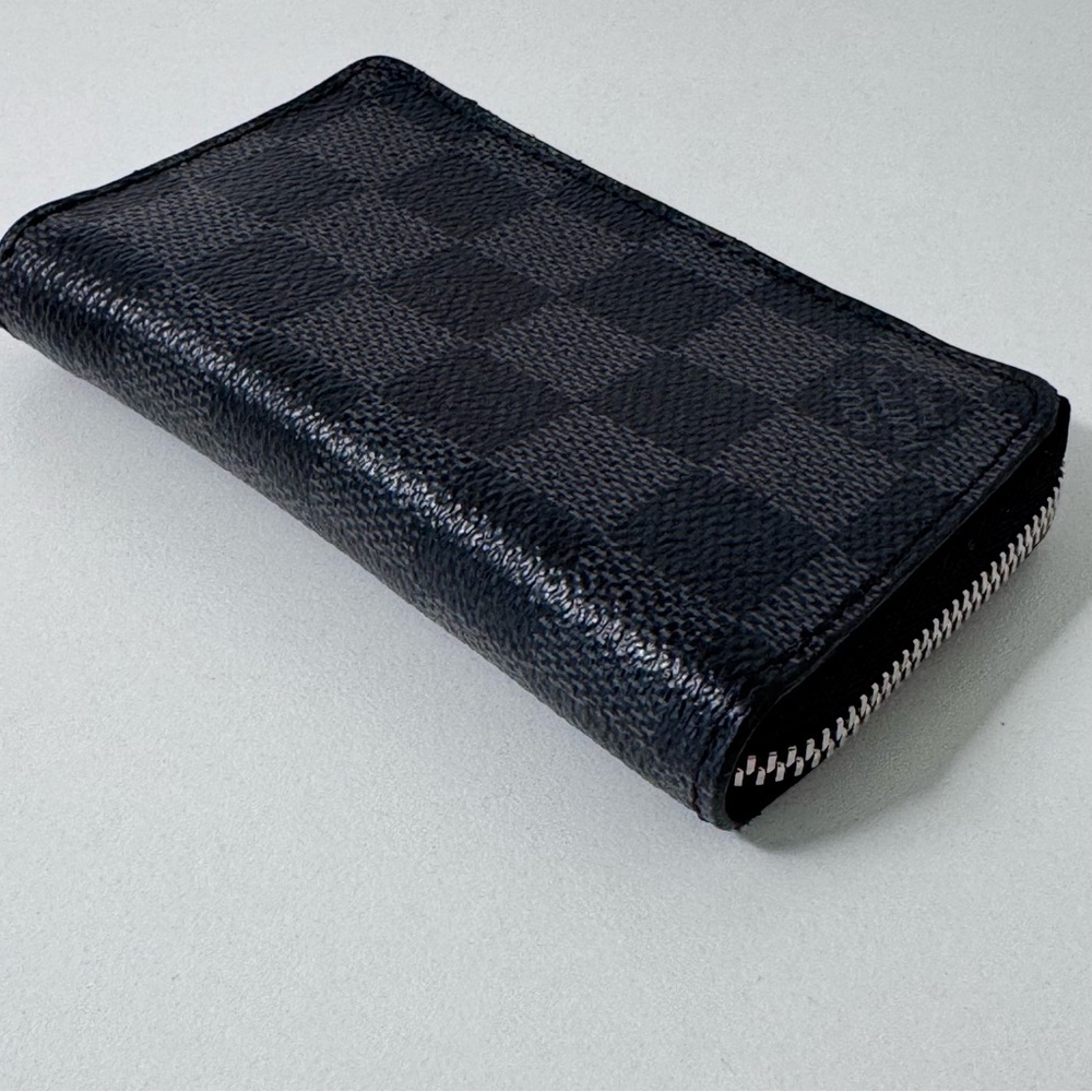 Louis Vuitton Damier Graphite Zipper Coin Wallet Authentic with Box - Picture 15 of 16
